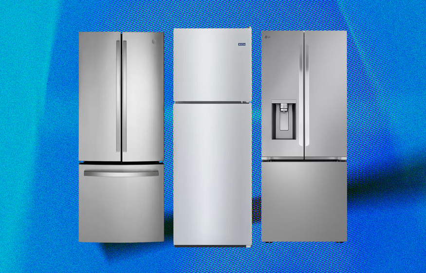 Double-door refrigerators